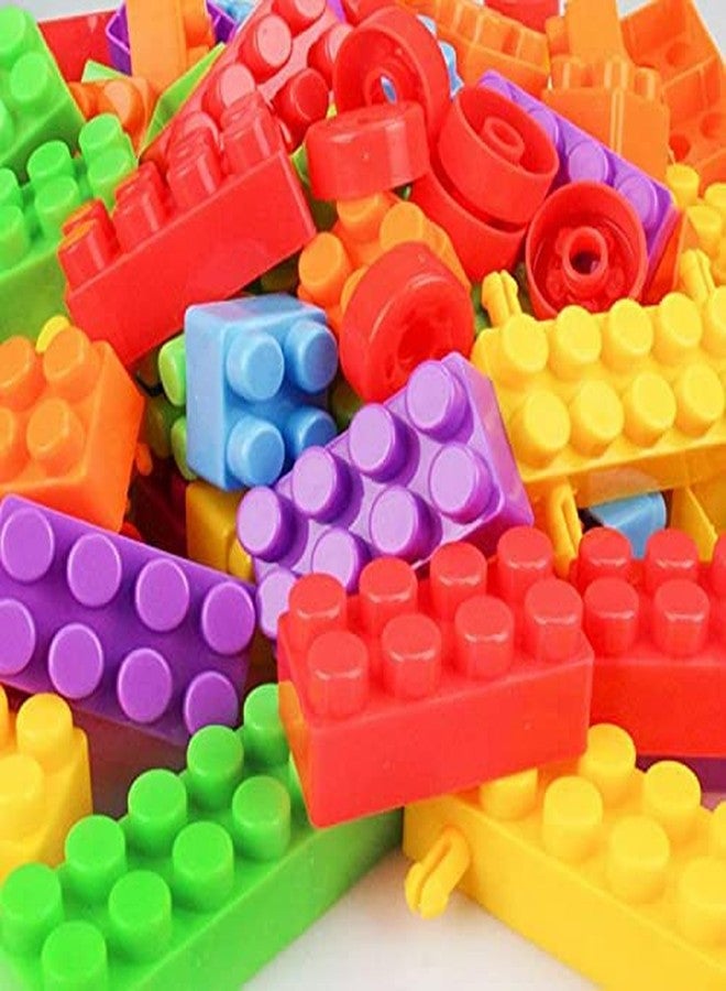 PULSBERY Colorful Building Blocks for Kids - Plastic Small Building Block with Wheels Creative Smart Activity Fun and Learning Train Bricks Blocks Puzzle Assemble Toys, Children Gift Set(200+ Pcs) - Image 4